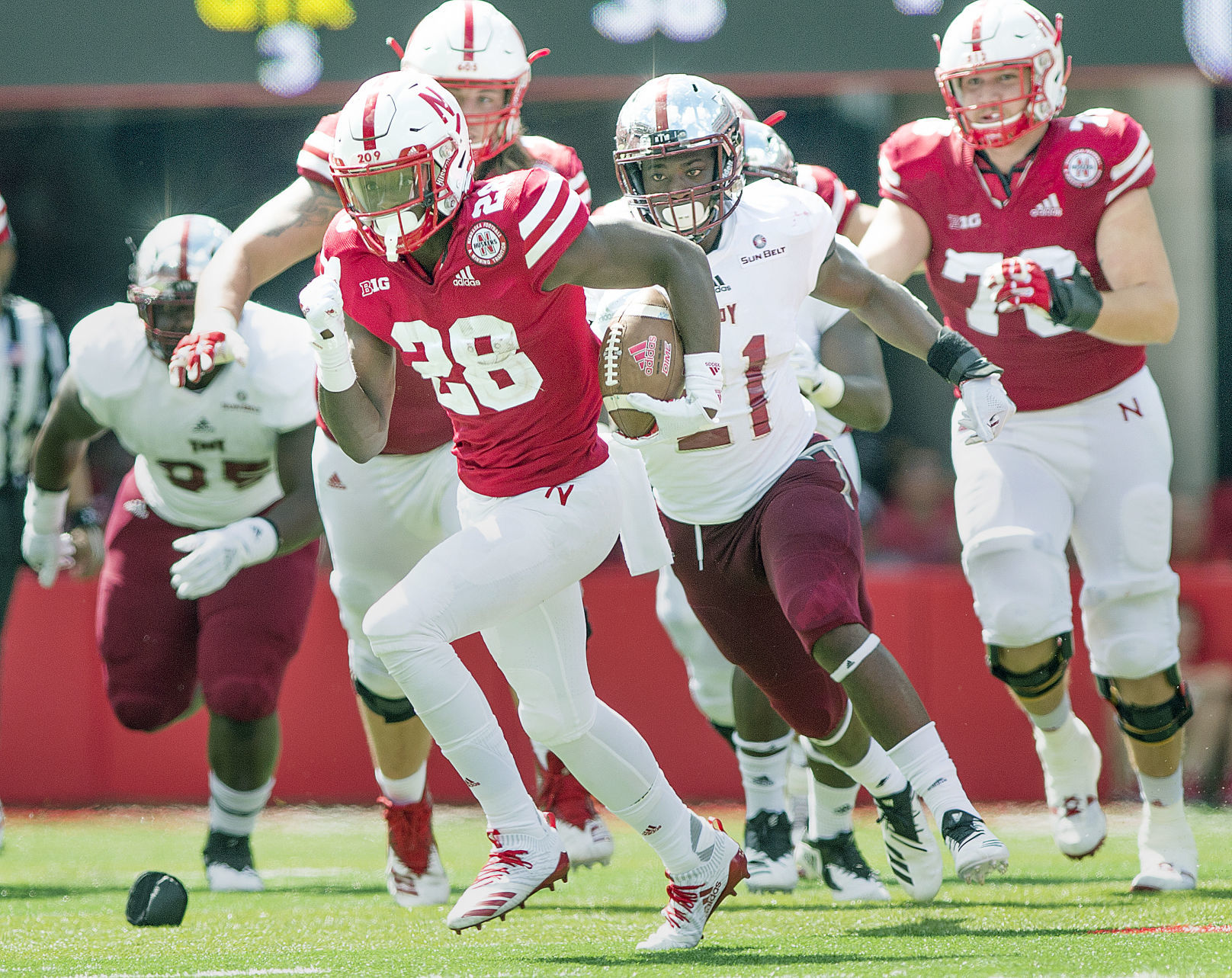 Troy vs. Nebraska, 9/15/18